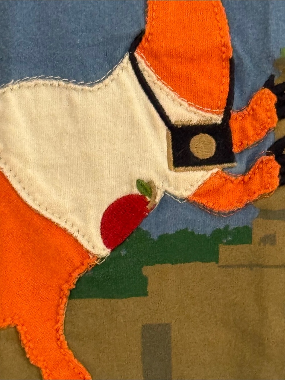 Mini Boden Baby Boy Blue with Orange Dinosaurio and Liberty Statue Short Sleeve - Picture 8 of 11